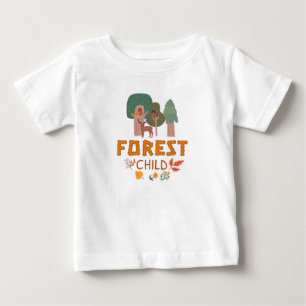 Waldkinderbaumen Hirsch Baby T-shirt