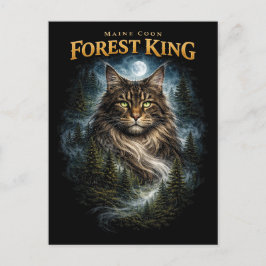 Waldkönig Postkarte