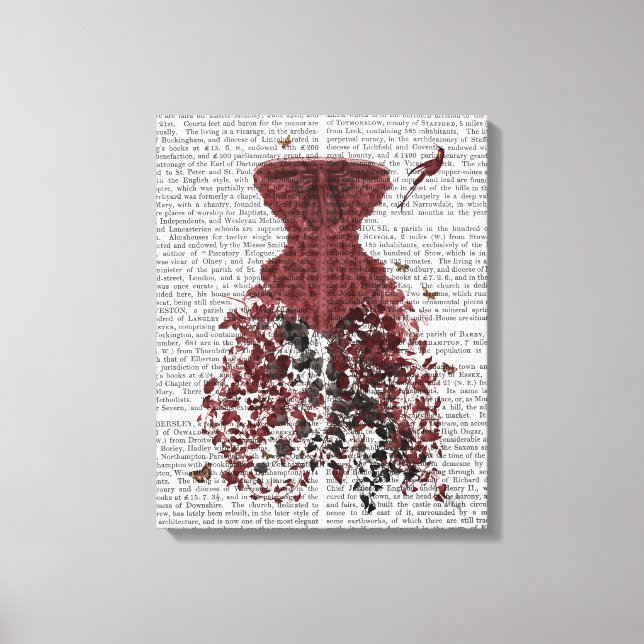 Waldkorsett Leinwanddruck (Vorderseite)