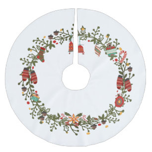 Waldkranzdesign - Weihnachtsbaumrock Polyester Weihnachtsbaumdecke
