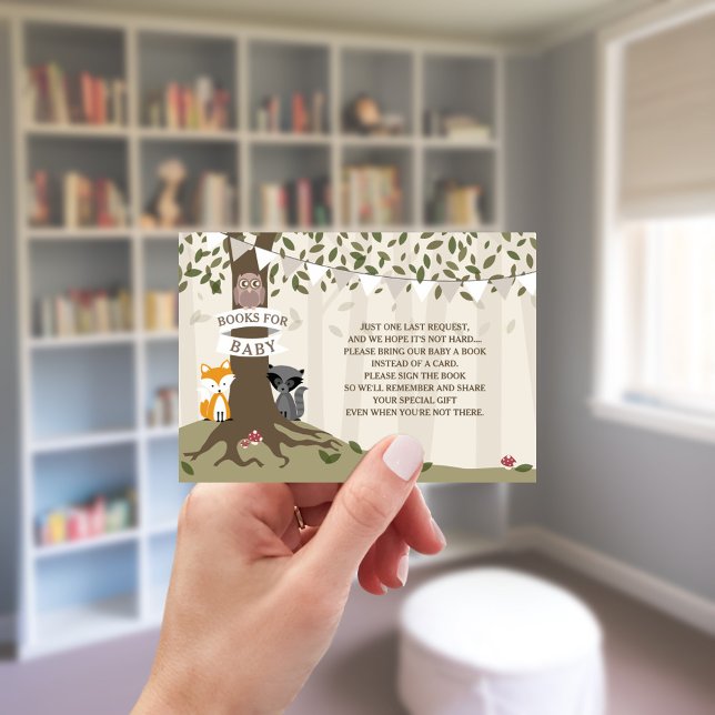 Waldkreaturen - Antrag auf neutrales Babybuch Begleitkarte (Von Creator hochgeladen)