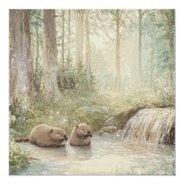 Waldkreaturen Poster (Vorderseite)