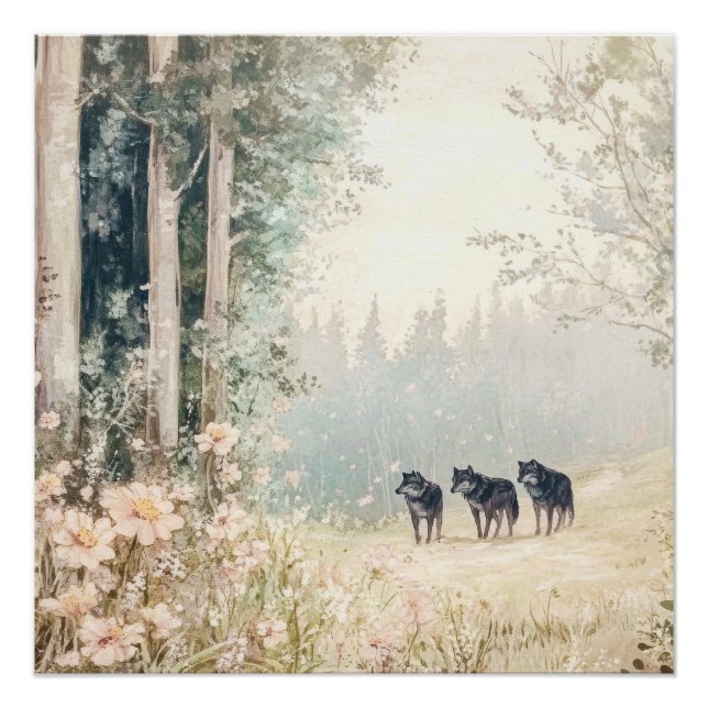 Waldkreaturen Poster (Vorderseite)