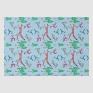 Waldkreaturen Seidenpapier