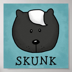 Waldkrebs-Bestwaldfreunde-Skunk Poster