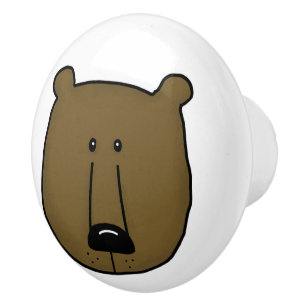 Waldkritter-bester Waldfreund-Bär Keramikknauf