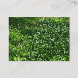 Waldland-Blume Visitenkarte