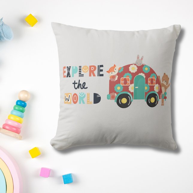 Waldland Explorers Kids Kissen (Von Creator hochgeladen)