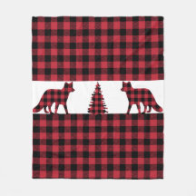 Waldland Fox Fleece Blanket
