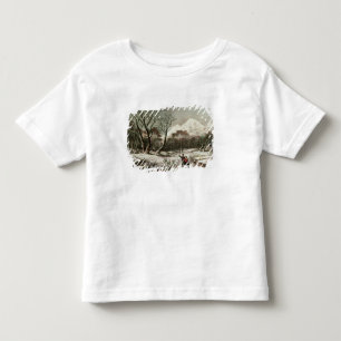 Waldland im Winter Kleinkind T-shirt
