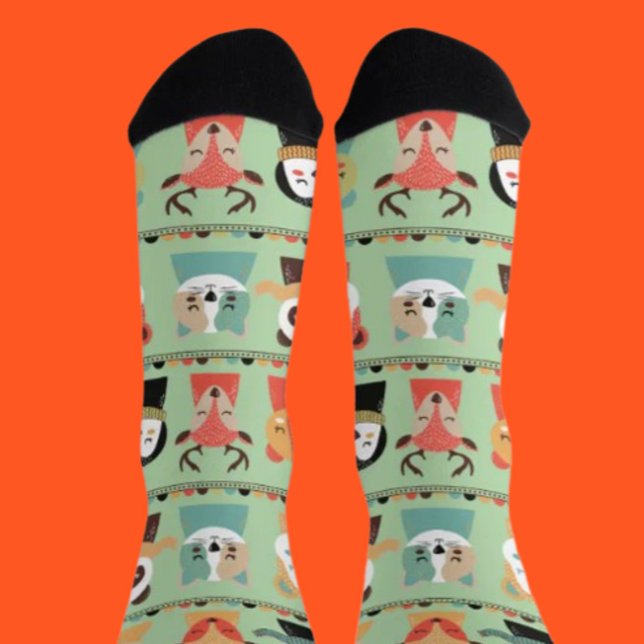 Waldland Whimsy Buddies Crew Socken (Von Creator hochgeladen)