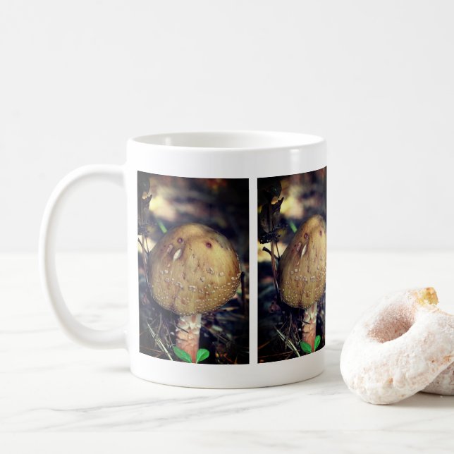Waldland Wild Pilz Natur Kaffeetasse (Mit Donut)