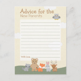 Waldlandberatung Hinweiskarte