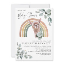 Waldlandgrün | Waldtiere und Regenbogen