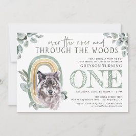 Waldlandgrün | Waldtiere und Regenbogen