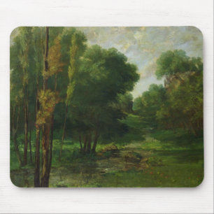 Waldlandschaft, 1864 mousepad