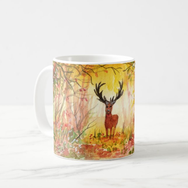 Waldlandschaft Kaffeetasse (Vorderseite Links)