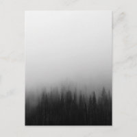 Waldlandschaft Landschaft Szene Foggy Mystical
