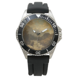 Waldlandschaft Szene (von Josef Kriehuber) Armbanduhr