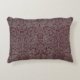 Waldlaub Roter Hase William Morris Muster Dekokissen