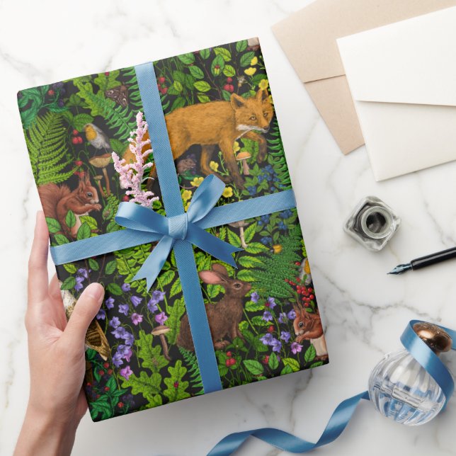 Waldleben Geschenkpapier (Schenken)