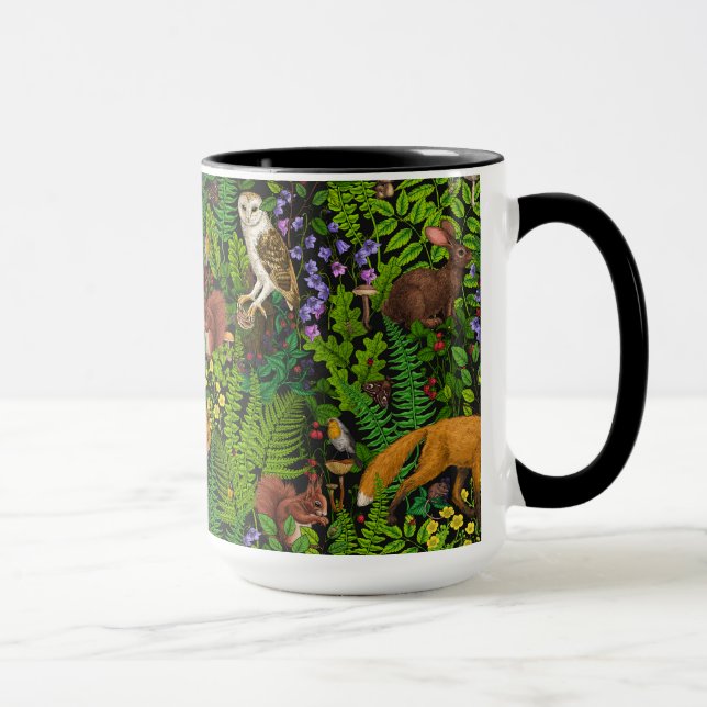 Waldleben Tasse (Rechts)