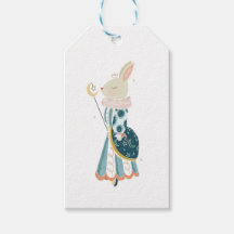WALDLEBEWESEN-GESCHENKETIKETT (KANINCHEN)