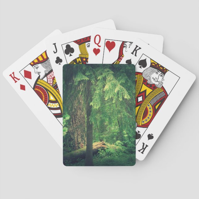 Waldlicht Spielkarten (Rückseite)