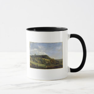 Waldlichtung nahe einem Dorf, 1833 Tasse