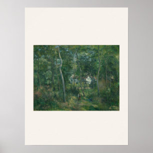 Waldlichtung von Renoir - Impressionistische Kunst Poster