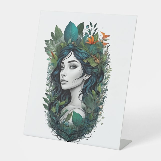 Waldlied Sockelschild (Vorderseite)