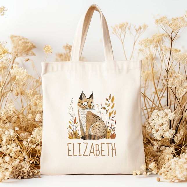 Waldluchs süß personalisiert tragetasche (Von Creator hochgeladen)
