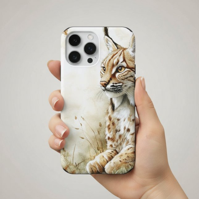 Waldluchs Wildtier Natur iPhone 16 Pro Max Hülle (Von Creator hochgeladen)