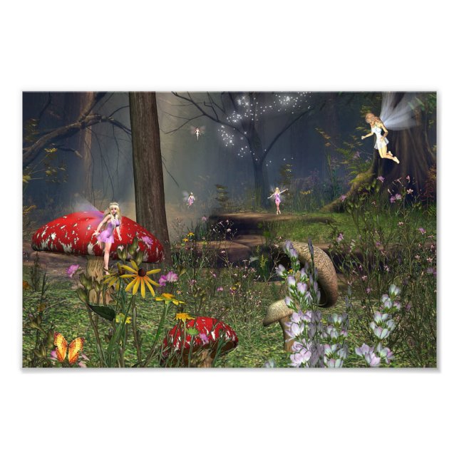 Waldmärchen Fotodruck (Vorne)