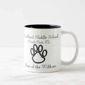 Waldmittlere SchulTasse Zweifarbige Tasse
