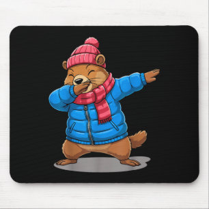Waldmurmeltier Dabbing Waldmurmeltier Lustig 2. Fe Mousepad