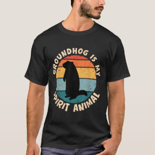 Waldmurmeltier ist mein spirituelles Tier Lustiges T-Shirt