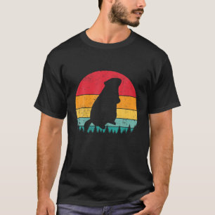 Waldmurmeltier Männer Frauen Kinder Holzfäller Vin T-Shirt