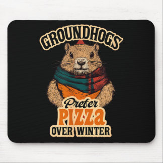 Waldmurmeltiere bevorzugen Pizza gegenüber Winters Mousepad