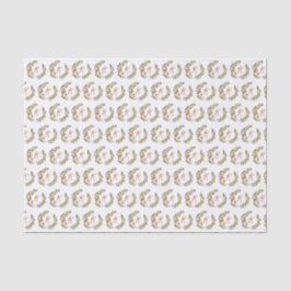Waldmushroom Monogram Seidenpapier