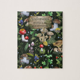 Waldmushrooms Grüne Pflanze Familiengeschenk Berry