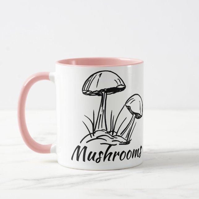 Waldmushrooms-Tasse Tasse (Links)
