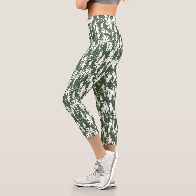 Waldmuster Capri Leggings (Links)