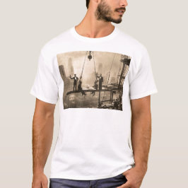 Waldorf Astoria Altes Sepia-Foto T-Shirt