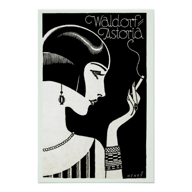 Waldorf Astoria Plakat Poster (Vorderseite)