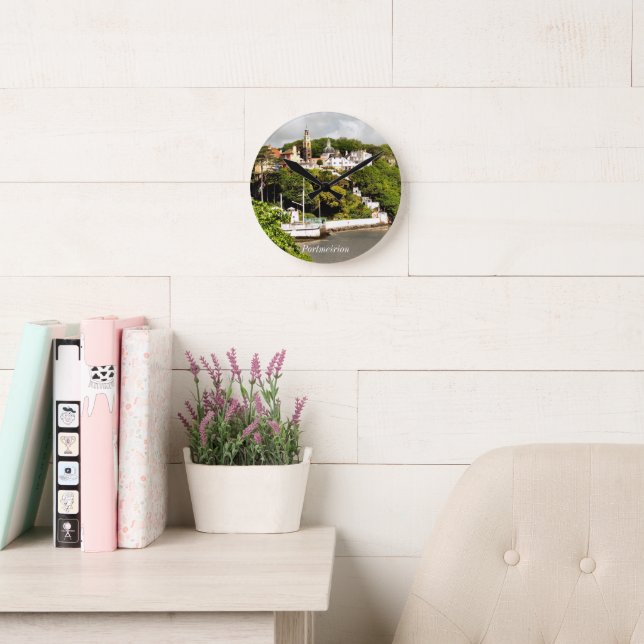 WALDORTE RUNDE WANDUHR (Lesesaal)