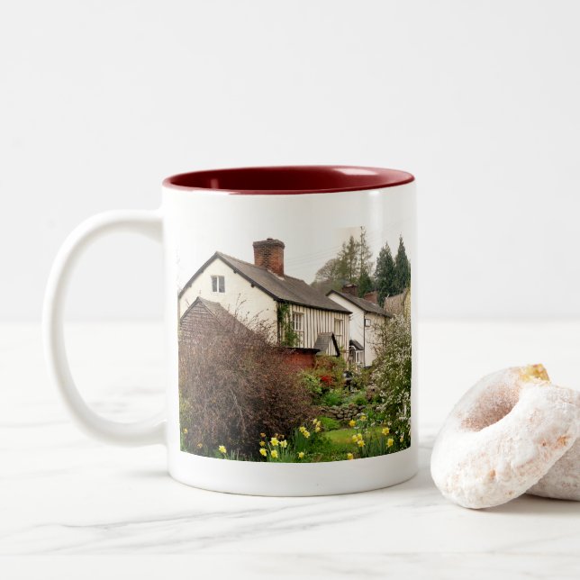 WALDORTE ZWEIFARBIGE TASSE (Mit Donut)
