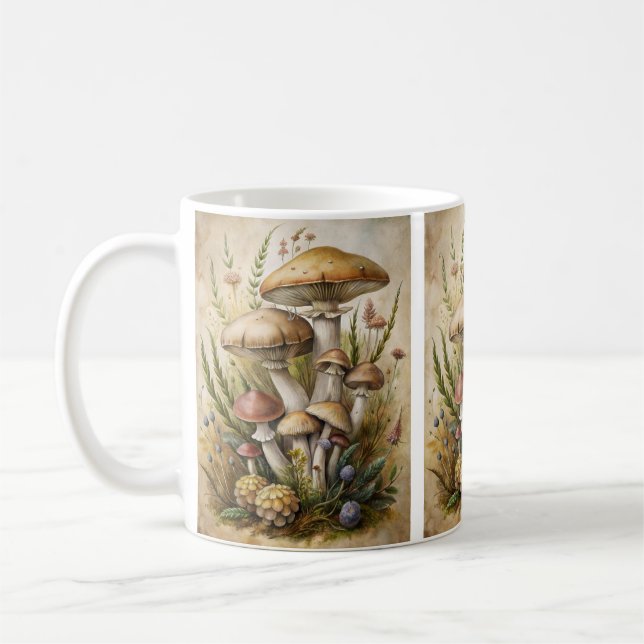 Waldpilze Kaffeetasse (Links)
