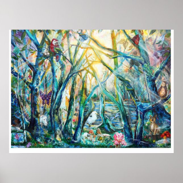 Waldposter Poster (Vorne)