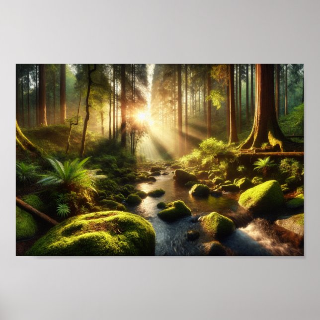 Waldposter Poster (Vorne)